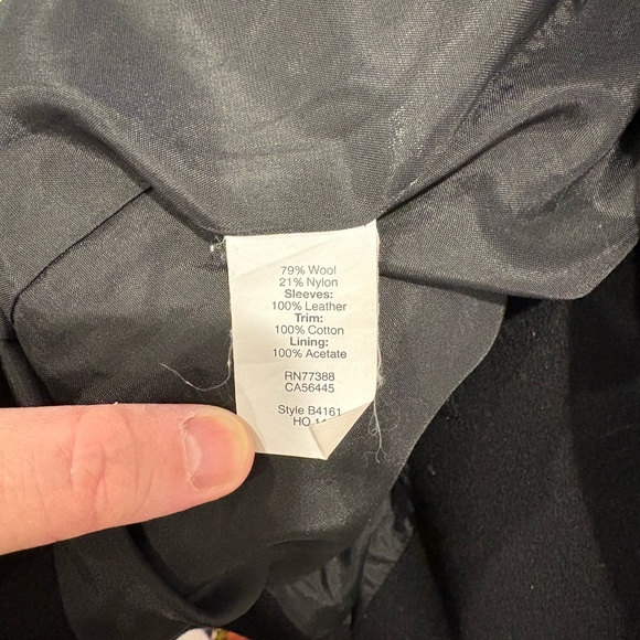 Madewell Leather & Wool Varsity Coat - Picture 3 of 4